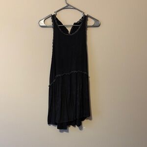 POL Black Sleeveless Mini Dress